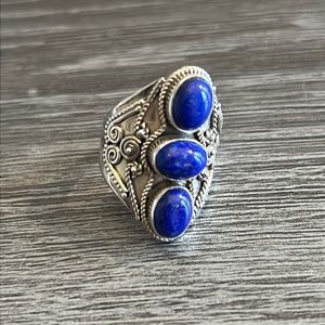 Blue lapis ring